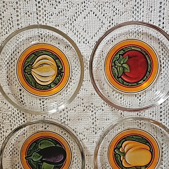 Set of 4 Glass Coasters - Picture 3 of 9